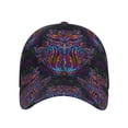 thumbnail image 2 of Yiaed Paisley And Owls Print Cap Adjustable Size for Running Workouts and Outdoor Activities All Seasons, 2 of 5