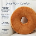 thumbnail image 2 of Cheer Collection Round Donut Pillow - Super Soft Microplush Doughnut Pillow and Comfy Seat Cushion for Kids and Adults, 2 of 4