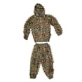 thumbnail image 1 of 3x Traje Ghillie premium Hoja 3D Adultos Niños Traje Ghillie Woodland Camo Camuflaje Chaqueta de Conjunto de pantalones con capucha para deportes al Baoblaze Trajes Ghillie de camuflaje, 1 of 8