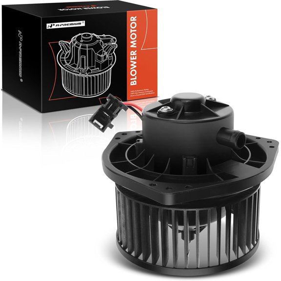 A-Premium HVAC Heater Blower Motor Assembly Compatible with Suzuki Vehicles - Grand Vitara 2006 2007 2008, V6 2.7L, Sport Utility - Front Side, Replace# 7425076K12