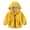 Yellow, variant on Little Girls Boys Rain Jacket Lightweight Waterproo𝖿 Plain Fall Raincoat Zipper Hooded Lined Windbreaker Kids Rain Jacket Boys Rain Jacket Back-To-School Girls Waterproo𝖿 Rain Jacket Hood