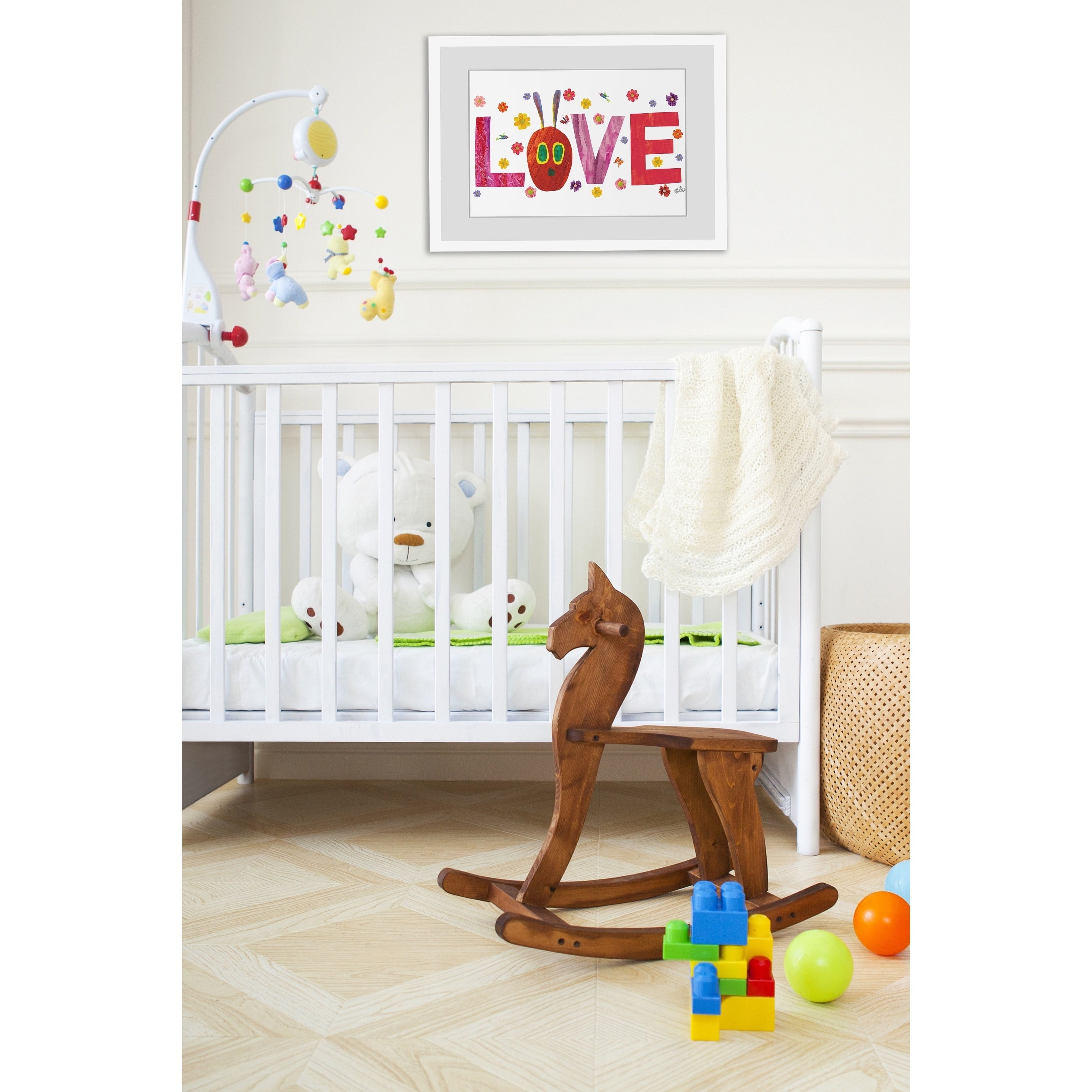 Eric Carle Caterpillar Love 3 Framed Art Print