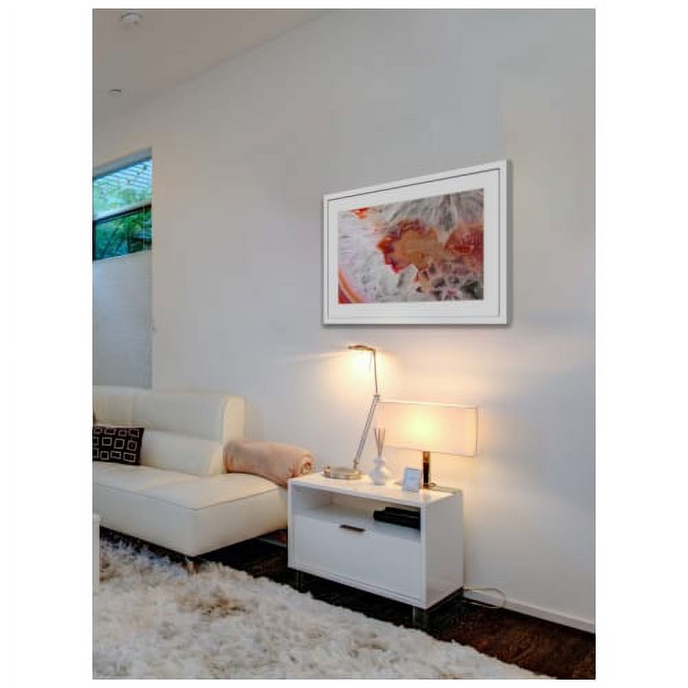 "Sand Layers" Framed Painting Art Print, 24" x 1.5"