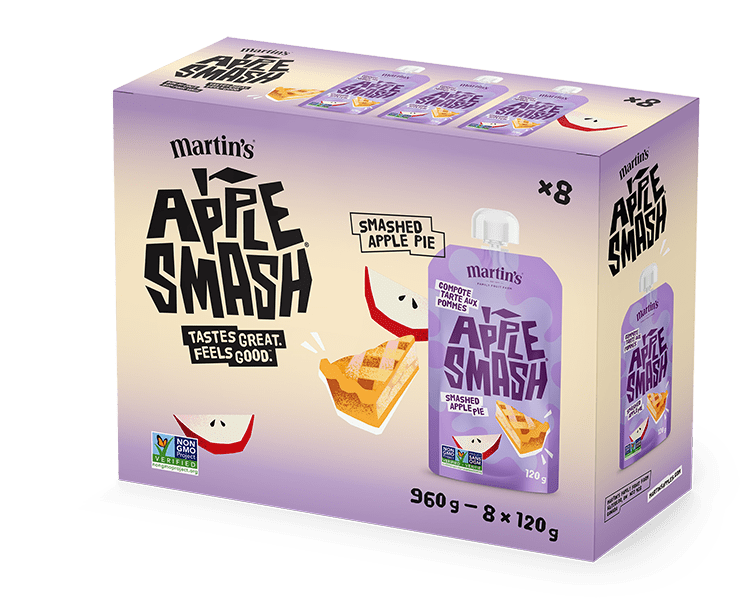 Apple Smash Apple Pie 8pk Taille/Quantité – 120 g x 8 unités par carton