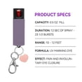 thumbnail image 3 of Combinación de alarma personal, alarma de manija de puerta y aerosol de pimienta, 3 of 6