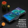 thumbnail image 5 of Starshop Motorola Moto G Power 2025 Case Phone Cover Shockproof Case With Glass Screen - Blue, 5 of 5