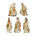 thumbnail image 2 of 5 figuras de belén navideño Hugo José María Jesús con pesebre Escena del nacimiento de Jesús, 2 of 10