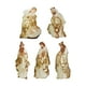 thumbnail image 2 of 5 figuras de belén navideño Hugo José María Jesús con pesebre Escena del nacimiento de Jesús, 2 of 10