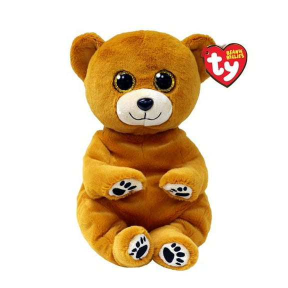 Ty Beanie Bellies - Duncan the Teddy Bear  – Medium (9")  - Stuffed Animal
