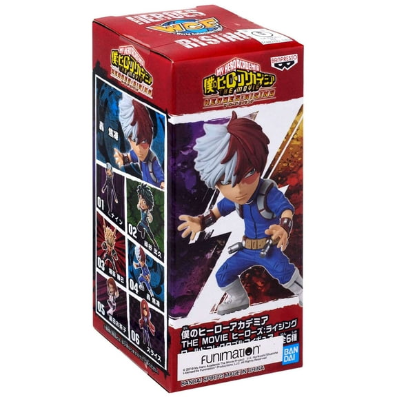 My Hero Academia WCF World Collectable Figure Shoto Todoroki PVC Figures
