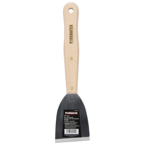 ProSource 11072 Burn Off Scraper, 3 in W Blade, HCS Blade