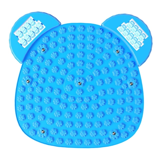Xuanheng Foot Massage Mat Reflexology Walk Stone Road for Home Gym Use Office Workers blue