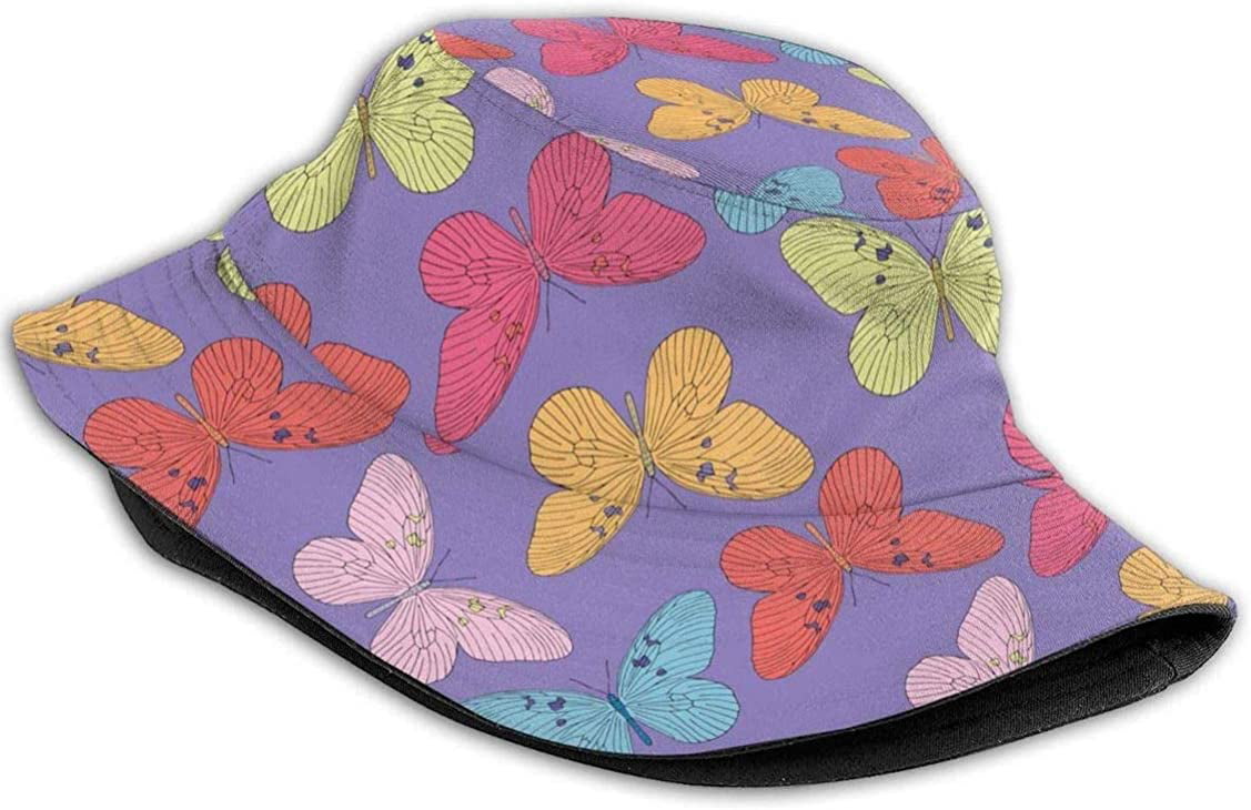 Magician Star American Flag Print Bucket Hat Fisherman Fishing Sun Cap for Adult Women Men Girl Boy Unisex
