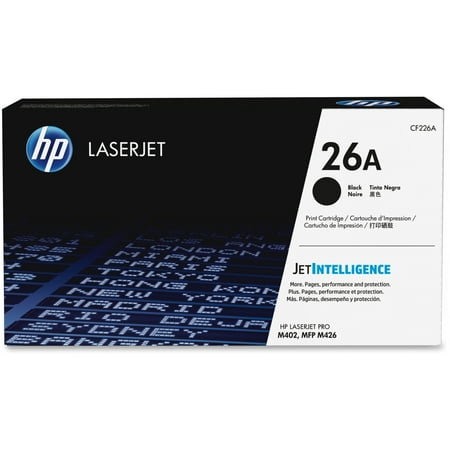 - HP 26A (CF226A) Black Original LJ Toner Cartridge