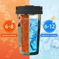 thumbnail image 5 of Balery Blue Watercolor Duck Pattern Insulated Coffee Travel Mug Stainless Steel Vacuum Coffee Cup Leakproof with Screw Lid Coffee for Hot/Iced Beverage - 500ml, 5 of 8