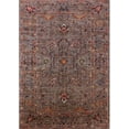 thumbnail image 1 of Ahgly Company Machine Washable Indoor Rectangle Industrial Modern Dark Almond Brown Area Rugs, 8' x 12', 1 of 7
