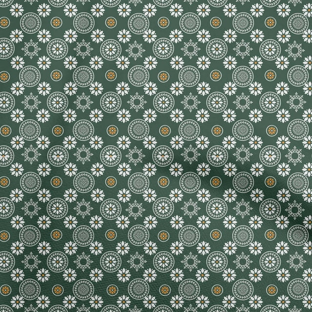 oneOone Velvet Dark Green Fabric Block Sewing Craft Projects Fabric Prints By Yard 58 Inch Wide