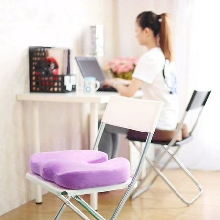 Casual Coccyx Pain Relief Pad Memory Foam Seat Cushion U-Shape Massage Cushion