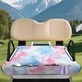 thumbnail image 3 of Uourmeti Golf Cart Seat Covers Front Pockets Universal, Compatible with Club Car Golf Cart Summer Golfcart Cushion Cover, 3 of 8