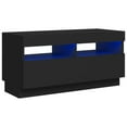 thumbnail image 5 of vidaXL TV Stand with LED Lights Entertainment Center Media Unit Sideboard, 5 of 126