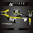 thumbnail image 2 of Attack Graphics Custom Fury Complete Bike Graphics Kit for Husqvarna TE 300 2017, 2 of 2