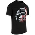 thumbnail image 2 of shirtbanc native american usa flag mens shirt (3xl, black), 2 of 3