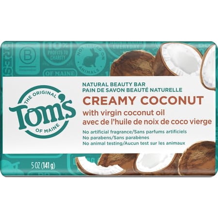 Toms Of Maine Natural Beauty Creamy Coconut with Virgin Coconut Oil, 5 oz
