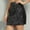 Black, variant on EchfiProm Womens Skirts Shiny Bodycon Sequin Night Out Black Party Mini Elastic Waist Skirts for Women