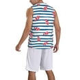 thumbnail image 5 of Gaeub Clown Fish Men's Mesh Basketball Jersey, Quick-Drying Sleeveless Top S-4XL, Loose Muscle Tank Top -Small, 5 of 9