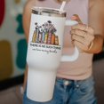 thumbnail image 3 of Book Lovers Tumbler for Book Lovers Gift Ideas -40oz Insulated Tumbler With Handle and Straw (Books 1), 3 of 6