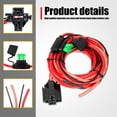 thumbnail image 3 of Destyer Universal Electric Fuel Pump Relay Kit Fuel Pump Harness Pump Harness Relay Relay Kit Car For 12V Car Durable 1Set, 3 of 6