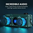 thumbnail image 2 of Avantree Boombyte - Portable Digital FM Radio & Bluetooth Speaker with Superb Stereo Sound, Metal Finish, Long Rechargeable Playtime, 2 of 8