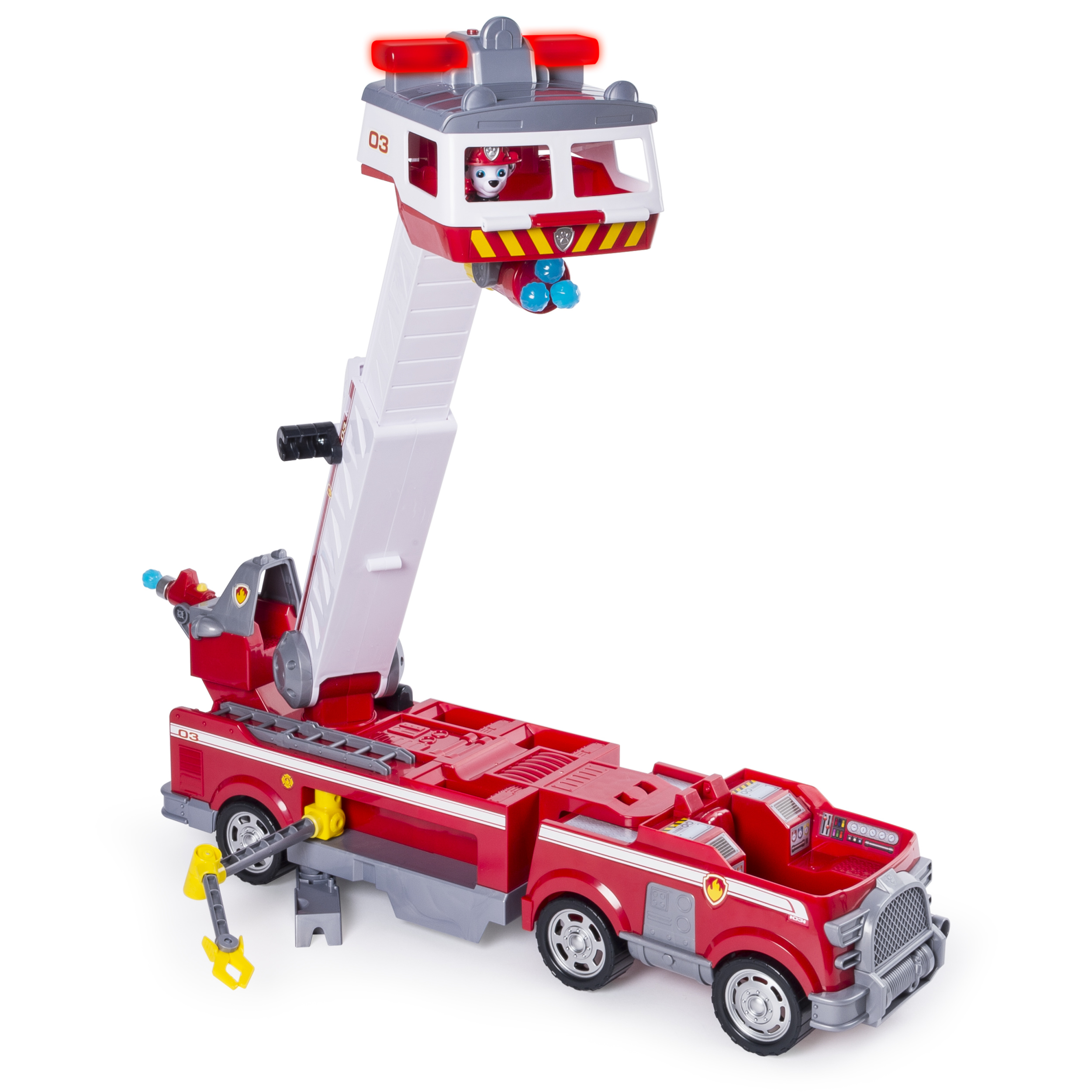 PAW Patrol Ultimate Rescue Fire Truck with Extendable 2 ft. Tall Ladder, for Ages 3 and Up - image 7 of 10