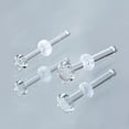 thumbnail image 2 of Lingsun Lead-free glass earrings for women with piercing ears invisible ear sticks A7O2, 2 of 3