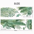 thumbnail image 2 of Calcomanías de pared de hojas de plátano, plantas tropicales, pelar y pegar, decoración de pared DIY, decoración del hogar para sala de estar y dormitorio, 2 of 5