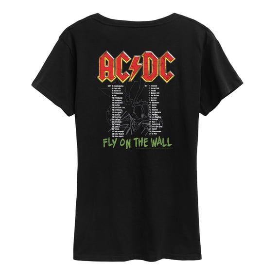 ACDC - Fly On The Wall - Women's Short Sleeve Graphic T-Shirt
