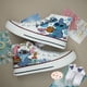 thumbnail image 1 of 2024 nuevos zapatos de lona de oso de fresa de punto de primavera y verano para niñas estudiantes lindos zapatos deportivos de oso tendencia de otoño, 1 of 5