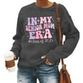 XFHLMJFF Senior Mom Shirts Class of 2025 for Women Ladies Sweatshirt