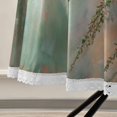 thumbnail image 5 of 60 Inch Round Tablecloth with White Lace Trim Fall Table Cover for Elegant Dining Decor Enchanted Flowers Painting, 5 of 8