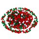 thumbnail image 1 of 4 paquetes de bolas de pompón de Navidad de 1 CM, bolas mullidas de material hecho a mano de bricolaje, bolas de felpa, 1 of 7