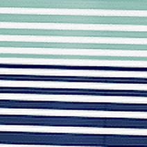 Caribbean Joe 6ft Beach Umbrella with UV Protection and Matching, Blue and White