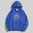 thumbnail image 3 of Sudadera de felpa de algodón para hombres y mujeres, suéter holgado con estampado de jugo, sudadera con capucha para fiesta de Halloween, ropa básica de Halloween, regalo Y2K, 3 of 5