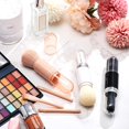 thumbnail image 4 of Juego de 3 brochas de viaje para maquillaje, 4 en 1, mini brocha portátil para labios, base para mezclar polvo, sombra de ojos, brocha para mujeres, juego retráctil facial, 4 of 5