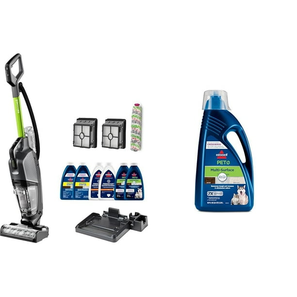 Aspirador húmedo y seco BISSELL CrossWave HydroSteam Deluxe 3515G