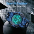 thumbnail image 5 of Watches for Man Digital Watches Waterproof Sport Watch with LED Backlight, Running Sports Digital Watch Gifts for Man Father's Day Gift, 5 of 6