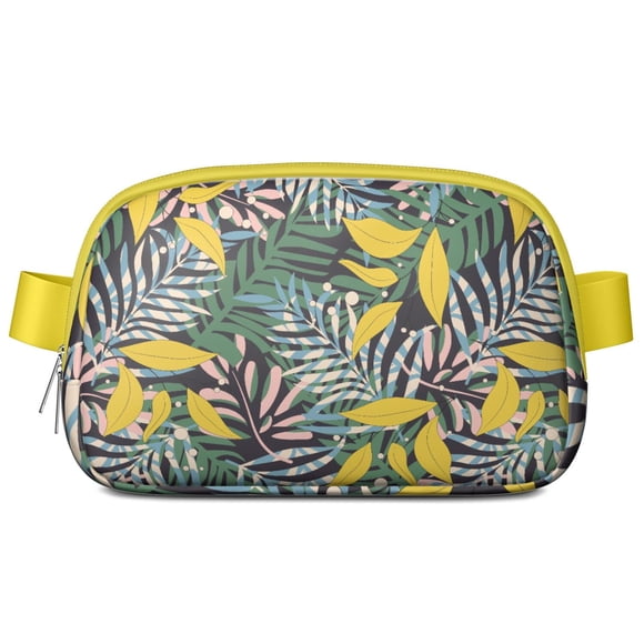 Sac Banane Imperméable Tiki Bar Waist Pack – avec Motifs Tropicaux Inspirés de la Polynésie, Festif et Culturel