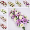 thumbnail image 4 of 18Pcs Artificial Flowers Fashion Delicate DIY Artificial Rose Lily Flowers for Household, 4 of 10