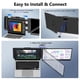 thumbnail image 4 of Maxfree S1 Extensor de Pantalla para Computadora Portátil - Extensor de Monitor para Computadora Portátil de 14'' Pantalla Dual Plug & Play, Monitor Portátil 1080P FHD para Computadoras Portátiles de, 4 of 5