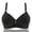 8-Black, variant on YWDJ Sleep Bras for Women Plus Size Lounge Bras Wireless Comfortable Bras Adjustable Straps Half Cup Push up Wrap Bras Padded Comfortable Bras Solid Sleep Bras Beige XL