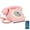 Pink, variant on Bluetooth Retro Desk Phone with Handset and Speaker Wireless Bluetooth Landline Phone Compatible with Android & Ios
